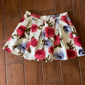 Vintage Y2K Forever 21 Floral A-Line Skirt